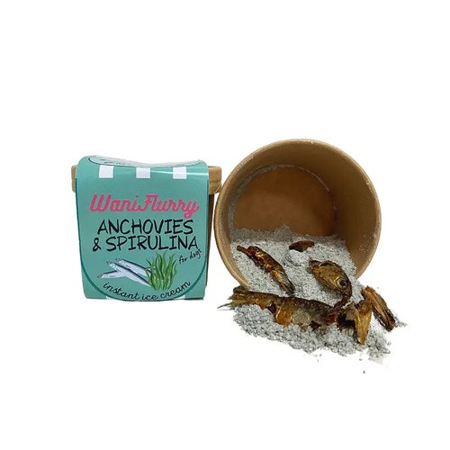 Hundglass Ansjovis & Spirulina