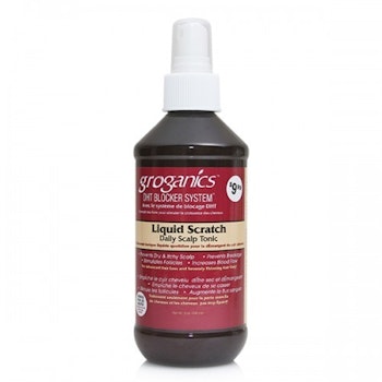 Groganics DHT blocker liquid scratch daily scalp tonic 236ml