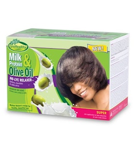 Sof N' free gro healthy milk protein & olive relaxer kit(Regular)