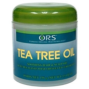 Organic root stimulator tea-tree oil hair dress 156g