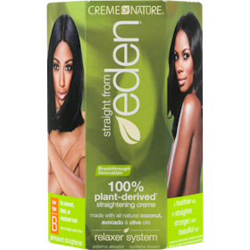 Creme of nature straight from eden hair straightener type A