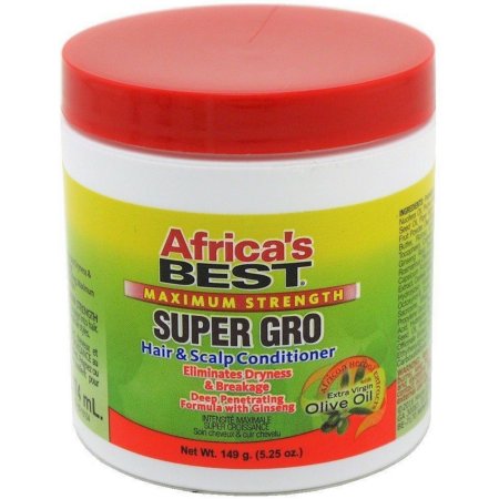 AFRICA'S BEST MAX.. SUPER GRO HAIR & SCALP CONDITIONER 149G