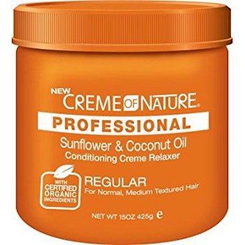 CREME OF NATURE SUNFLOWER & COCONUT RELAXER JAR  425G