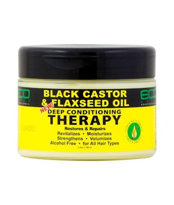 ECO STYLE BLACK CASTOR OIL & FLAXSEED DEEP CONDITIONING THERAPY 335ML.