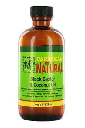 CARRIBEAN NATURAL BLACK CASTOR & COCONUT OIL  118.3ML