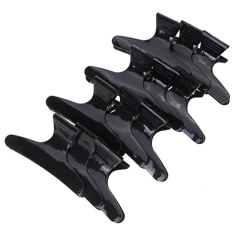 Hair clips ( 12pcs black) www.globalsale.se
