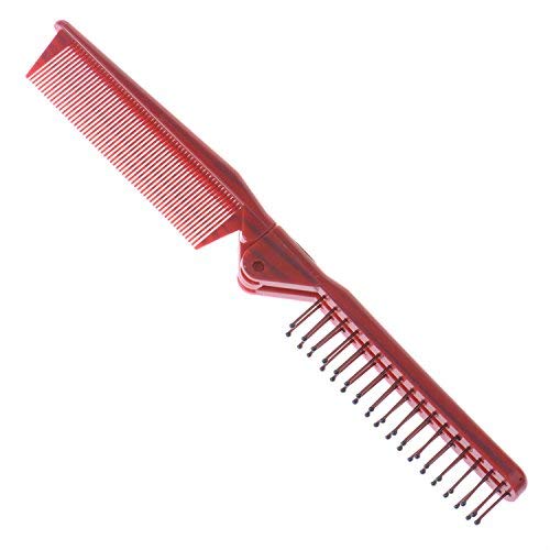 Folding hair brush and comb(assorted)