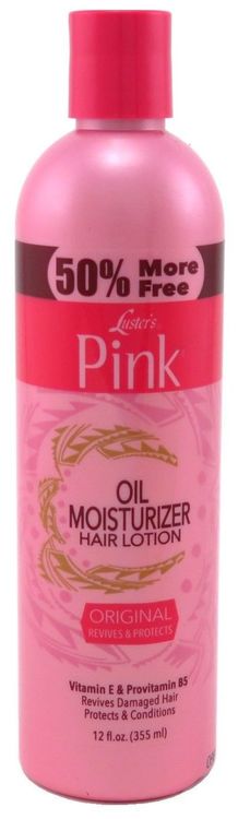Luster's pink oil moist with Vitamin E & Provitamin B5  355ml