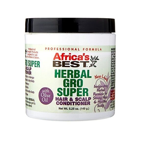 Africa's best herbal gro super hair & scalp conditioner 149g