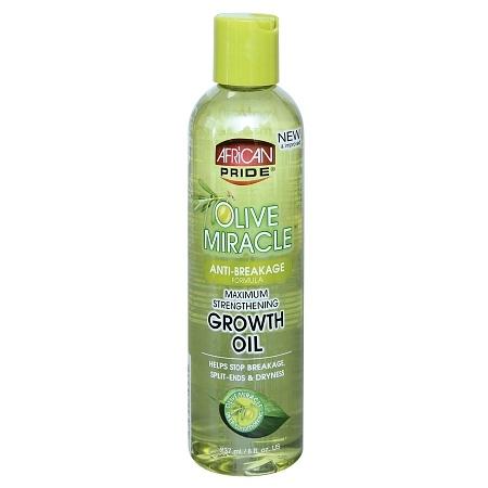 AFRICAN PRIDE OLIVE MIRACLE GROWTH OIL  237ML
