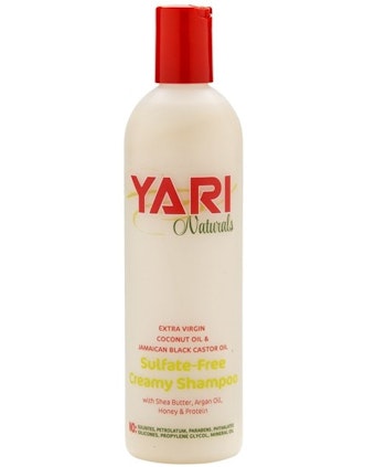 YAR NATURALS SULFATE-FREE CREAMY SHAMPOO  375ML