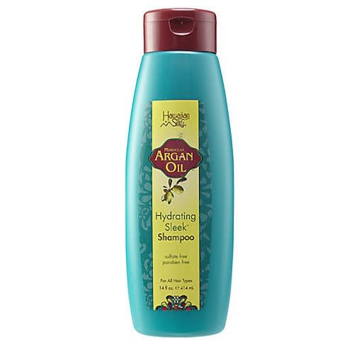 Hawaiian silky argan oil hydrating sleek shampoo