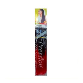 X-PRESSION PRE STRETCHED BRAID  T1B/ BRIGHT RED(2PCS)