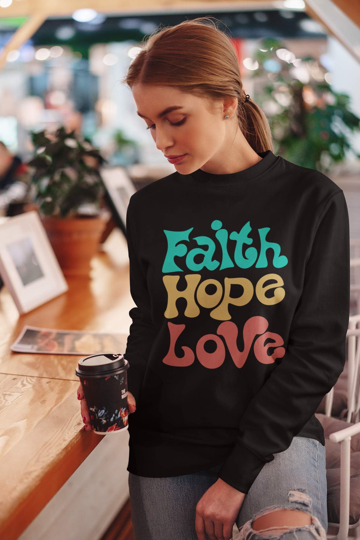 Faith-hope-love - Sweatshirt