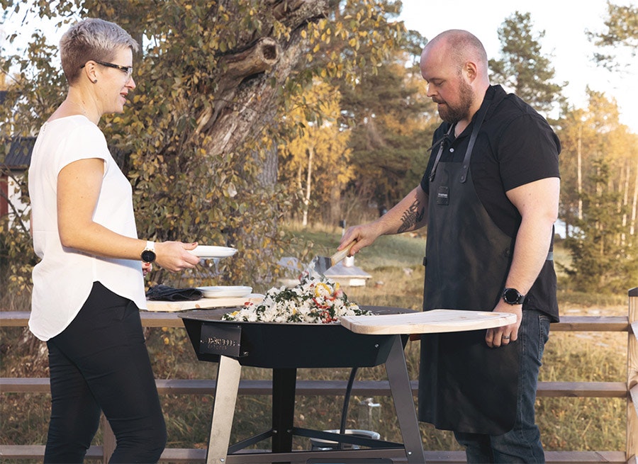 Hörnells Outdoor Stekhäll Set 75 cm Fyndvara