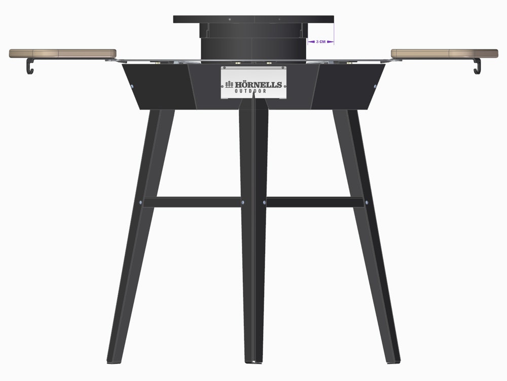 Hörnells Outdoor Grillhäll Komplett Fyndvara