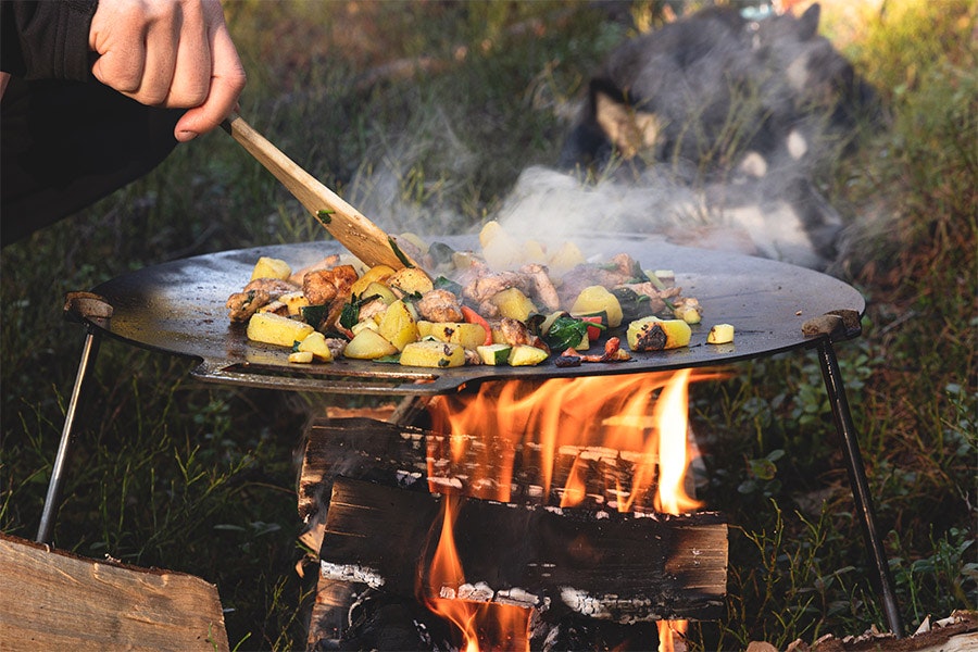 Stålben till Hörnells Outdoor Stekhäll, 3-pack