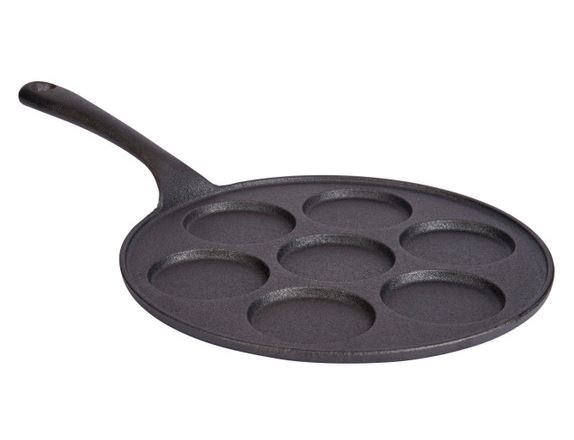 KitchenCraft Plättpanna Gjutjärn Ø24 cm