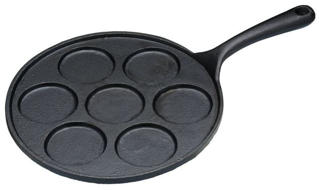KitchenCraft Plättpanna Gjutjärn Ø24 cm