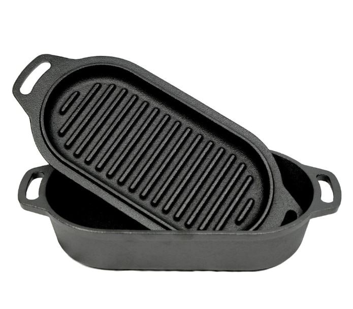 Valhal Outdoor Gjutjärnsgryta med lock 29 cm
