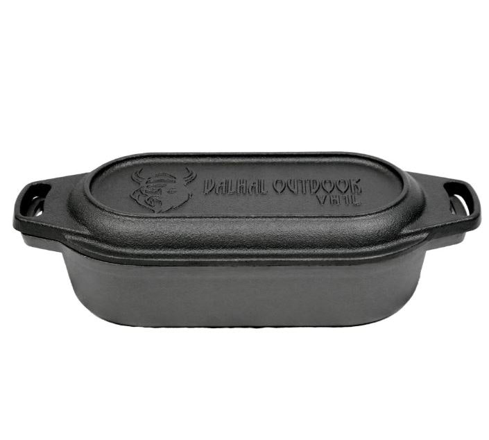 Valhal Outdoor Gjutjärnsgryta med lock 29 cm