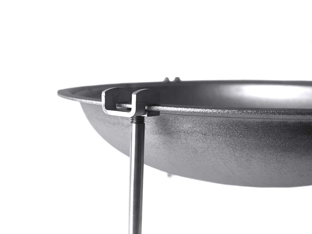MUURIKKA Wok med avtagbara ben, 43 cm