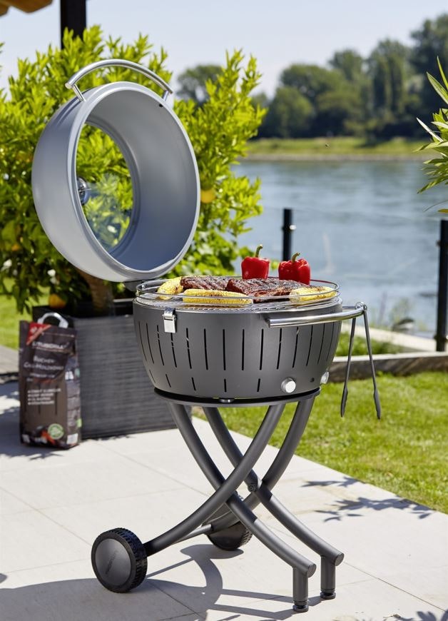 LotusGrill Grillock i rostfritt stål XXL G 600