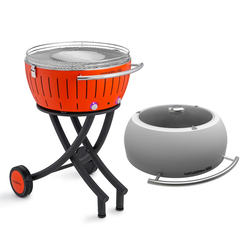 LotusGrill G 600 med lock - Mandarin Orange