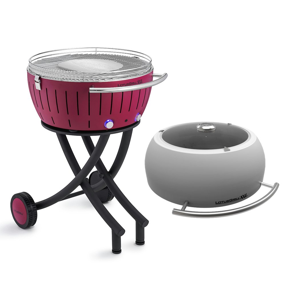 LotusGrill G 600 med lock - Purple