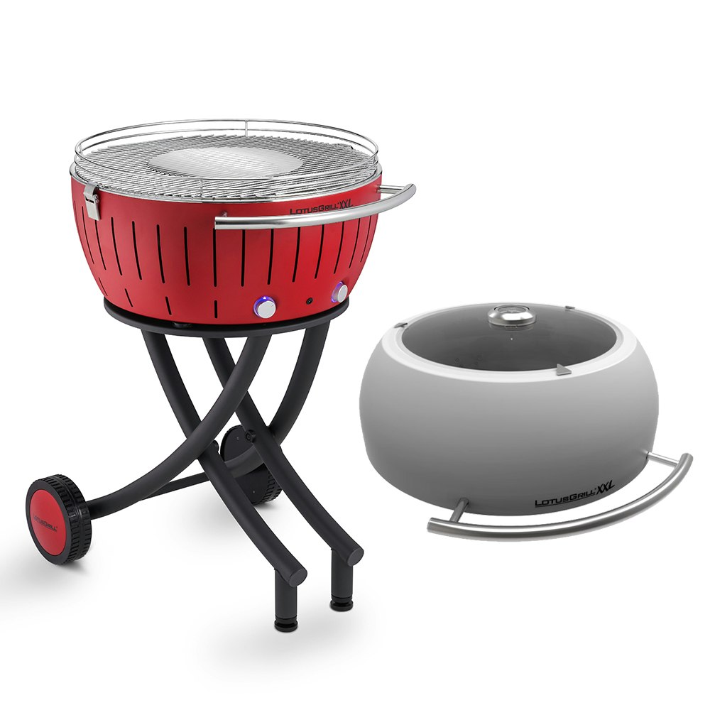 LotusGrill G 600 med lock - Blazing Red