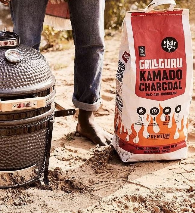 Grill Guru Kamado Grillkol 16 kg (4 x 4 kg)