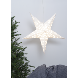 Julstjärna vit