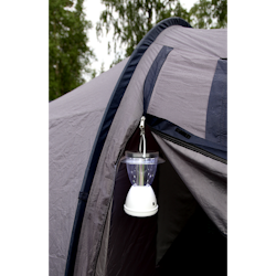 Solcell Campinglampa 2-steg