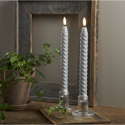 Antikljus 2-pack Flamme Swirl