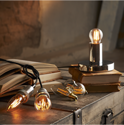 LED-lampa E14 Soft Glow 3-stegsdimmer