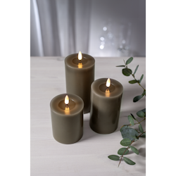 Blockljus Flamme Flow 17,5 cm