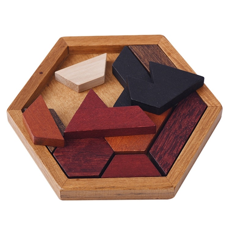Gavetips | Hexagon enigma puslespill hjernetrim - Gavekompaniet