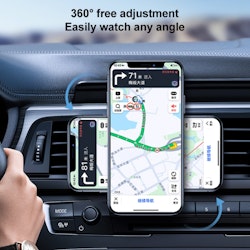 Magsafe mobilholder til bil med lader for iPhone 12 / 13 / 14