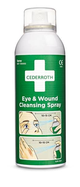 Cederroth - Øye- og sårrensespray 150 ml