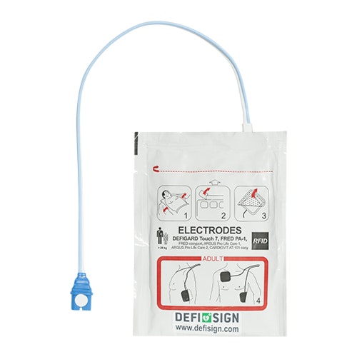 DefiSign / Schiller FRED elektroder - voksen
