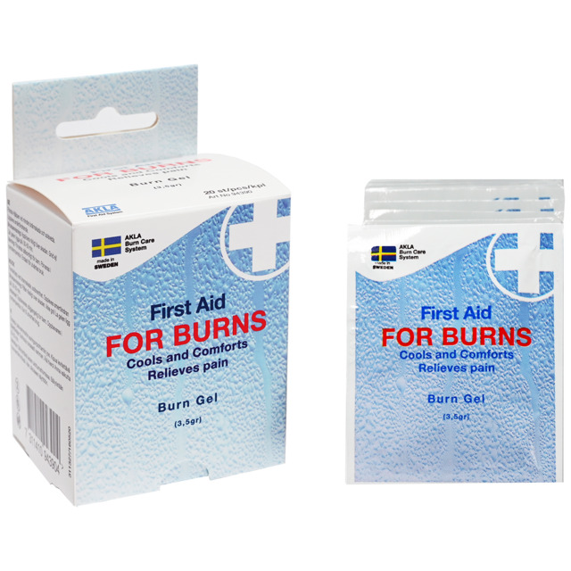 FOR BURNS Brannbandasjer i foliepakke (flere str)