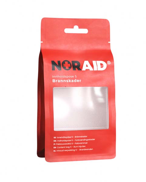 NorAid innholdspose 5 - Brannskader