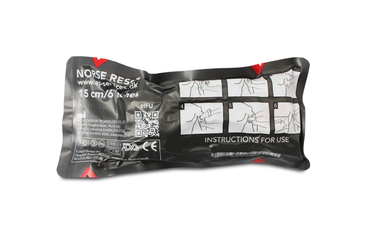 NORSE RESCUE Traumebandasje 6"