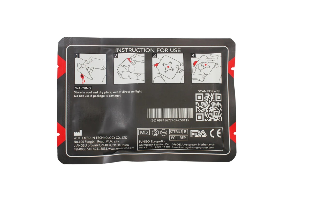 NORSE RESCUE Chest Seal med ventil