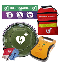 Komplett pakke - Lifeline AED Hjertestarter