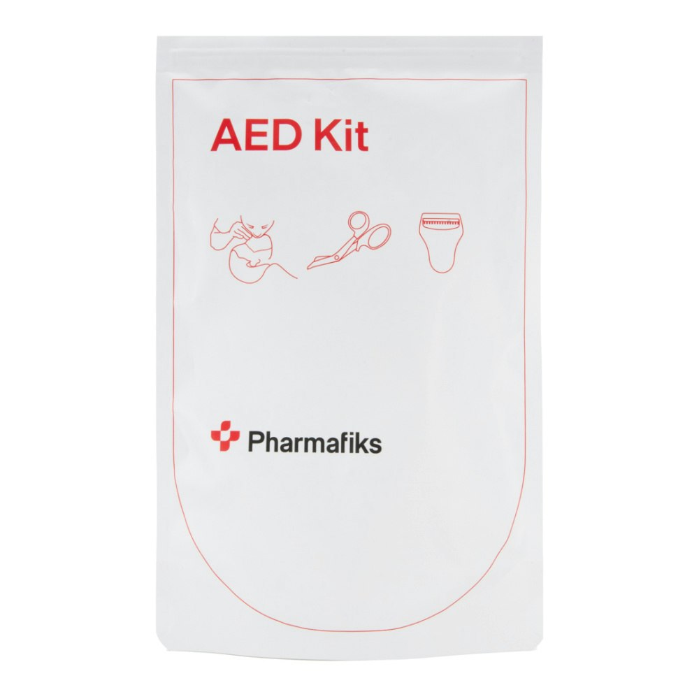 Pharmafiks DHLR-utstyrspakke (AED-kit)