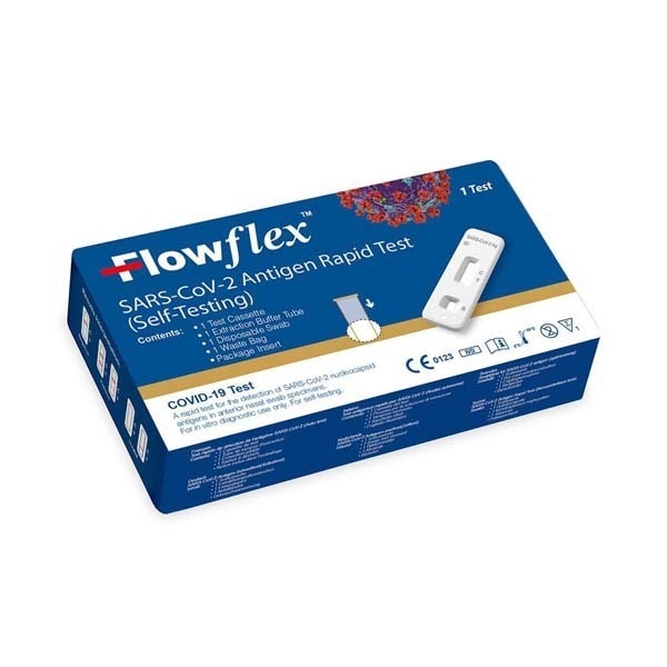 Selvtest SARS-CoV-2 FlowFlex Antigen Rapid 1 test