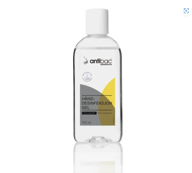 Desinfeksjon gel hånd Antibac 85% 100 ml