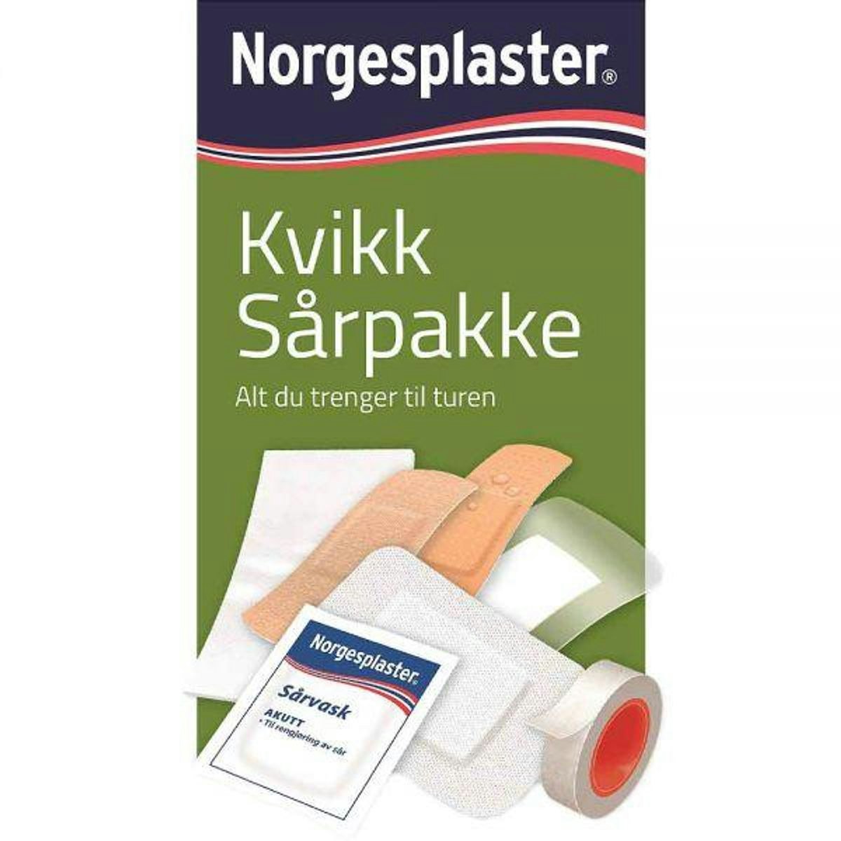 Norgesplaster Kvikk Sårpakke