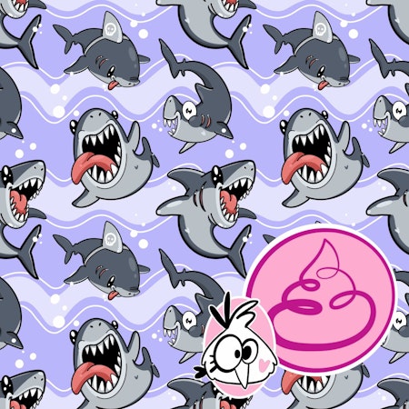Sharktastic Little Lilac 0,70 m